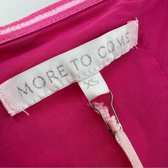 More to Come NWT Natalie Strapless Mini Dress in Pink Floral size XS - Picture 5 of 7